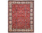 9x12 Red Aryana Afghan Hand Knotted Veg Dye Wool Area Rug